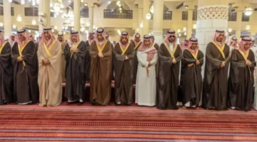 وفاة الأمير محمد بن بندر وحضور ملكي مهيب في صلاة الميت بالرياض